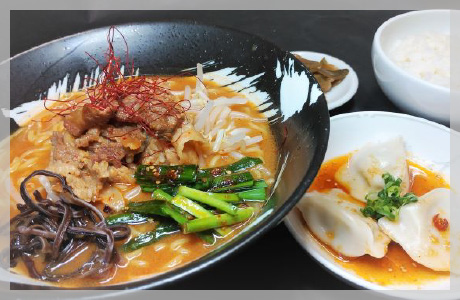 辛味噌ラーメンセット